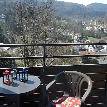 Ferienwohnung Adrion Bad Herrenalb Buitenkant foto